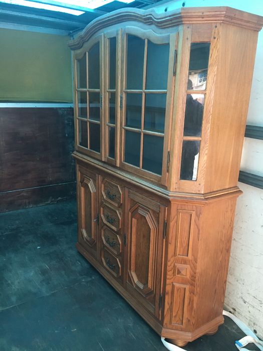 Секция бюфет от масив