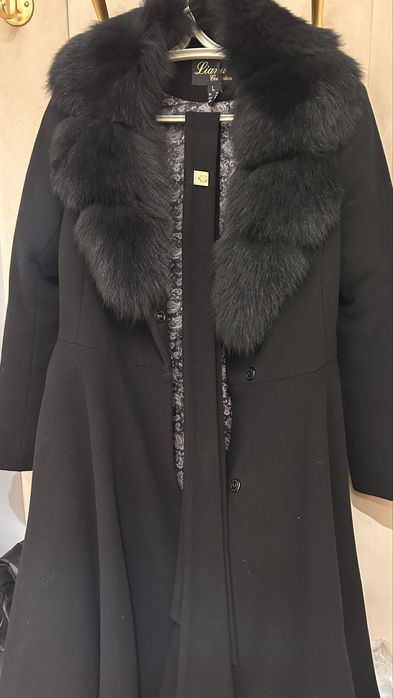 Пальто женское  черный
