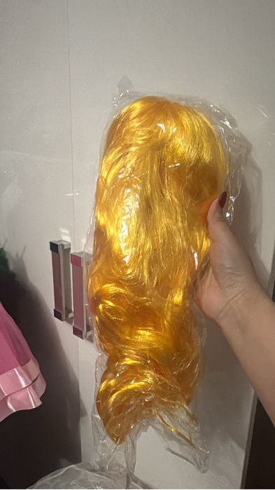 Маска повязка шляпа парик