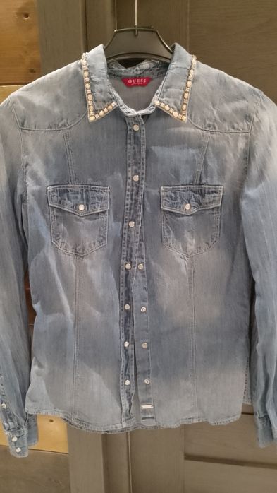 Cămașă Guess denim