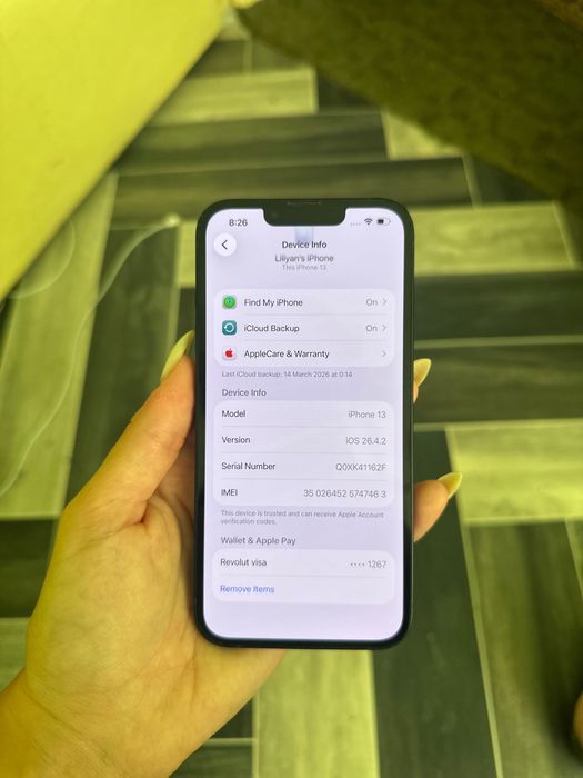 iPhone 13, 128GB, 86 Battery Health