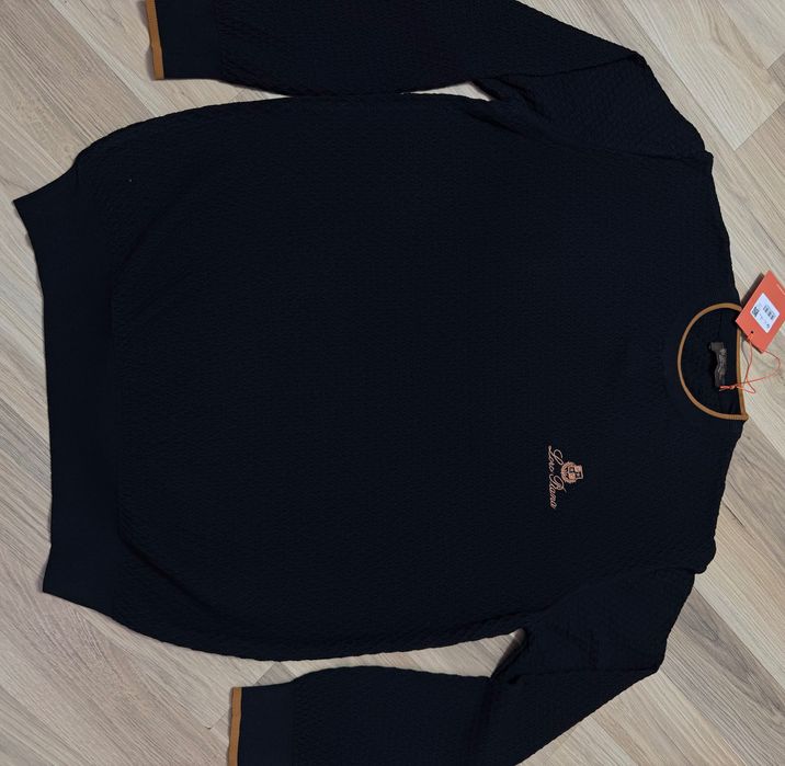 Loro Piana-Автентичен мъжки чисто нов пуловер ХЛ/2ХЛразмер