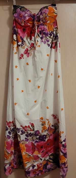 Rochie de vara cu flori, marimea S