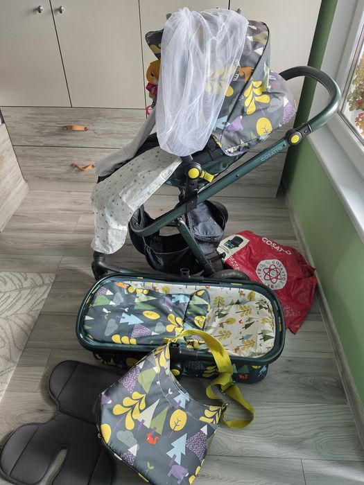 Количка Cosatto Giggle 5в1 + IsoFix база