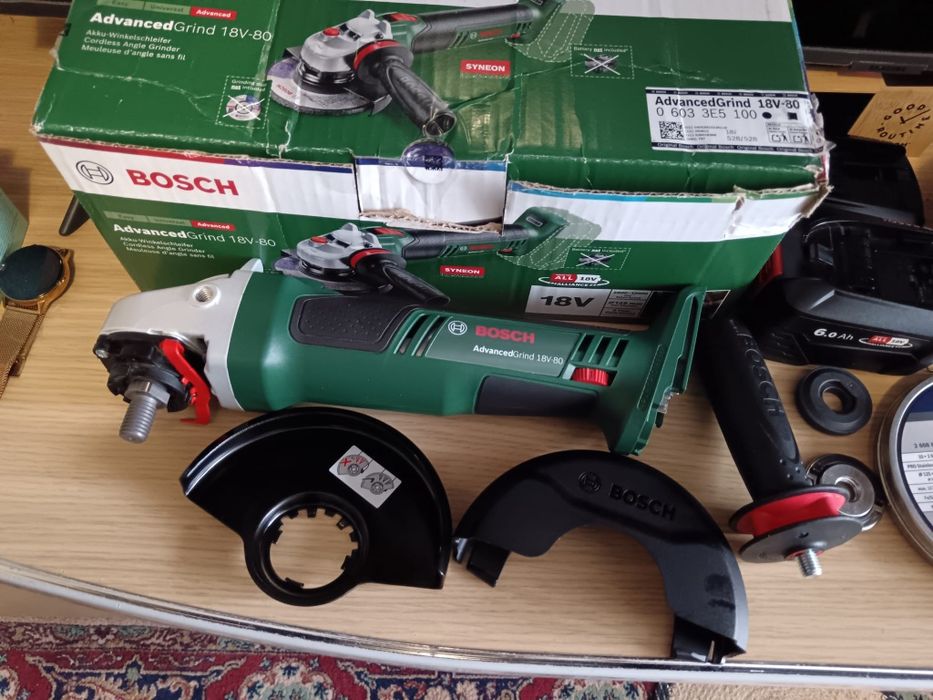 Flex Bosch și șlefuitor 18v