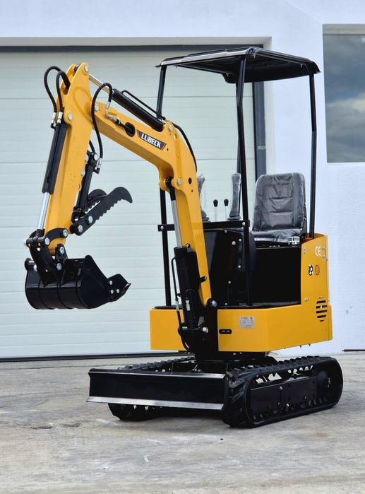 Miniexcavator Lubeck W100~NOU~Garantie 2 ani~ Factura externă fără TVA