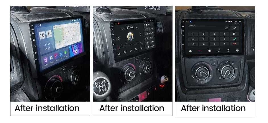 FIATDucato,CITROENJumper,PEUGEOTBoxer 9"/12,3" 07/21 Андроид Навигация