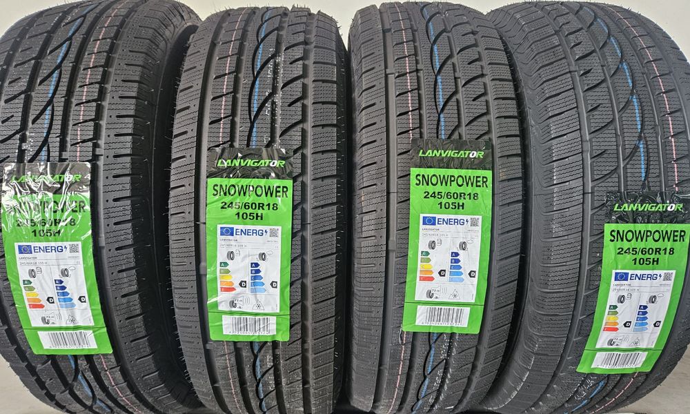 245/60 R18, 105H,LANVIGATOR Snowpower, Anvelope de iarna M+S