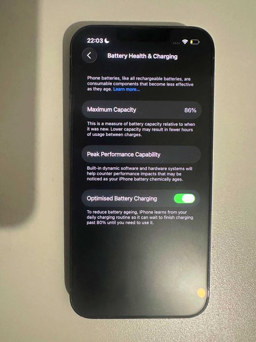 iphone 13 pro 256gb 86% baterie 100% functional, liber de retea