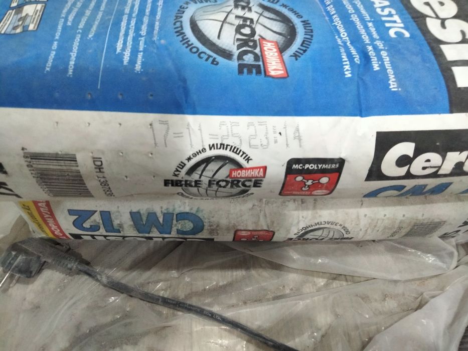 Клей плиточный СМ 12