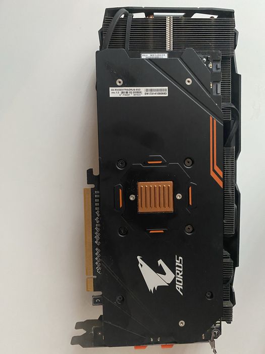 Видео карта Gigabyte AORUS XTR RX580 8GB