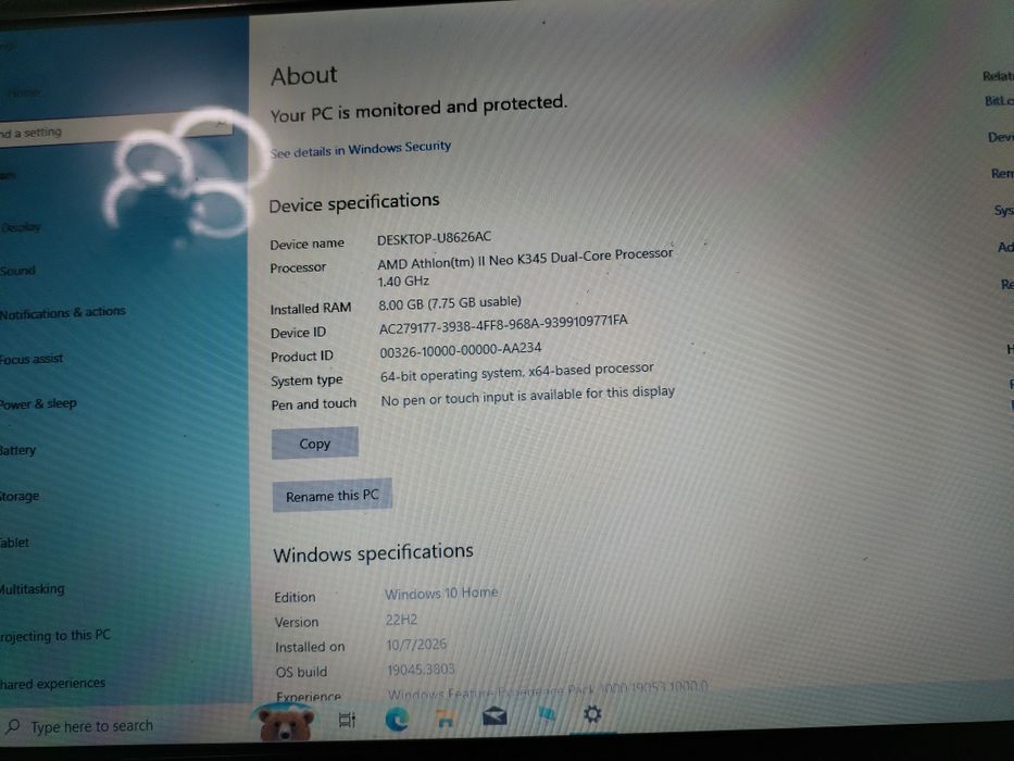 Vand laptop Dell dual core