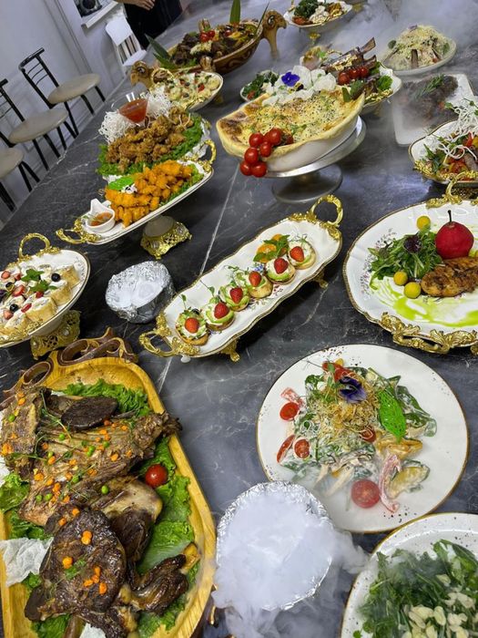 Пирожный, самса, бауырсақ