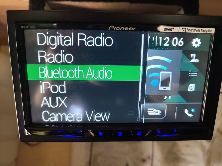 Player auto 2 din Pioneer sph da230dab Bluetooth usb 3x4v preout Android Apple carplay