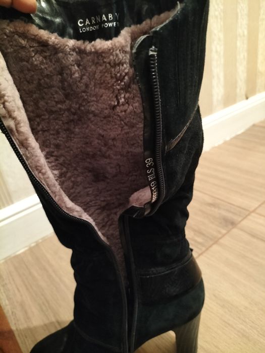 Сапожки зимние стильные