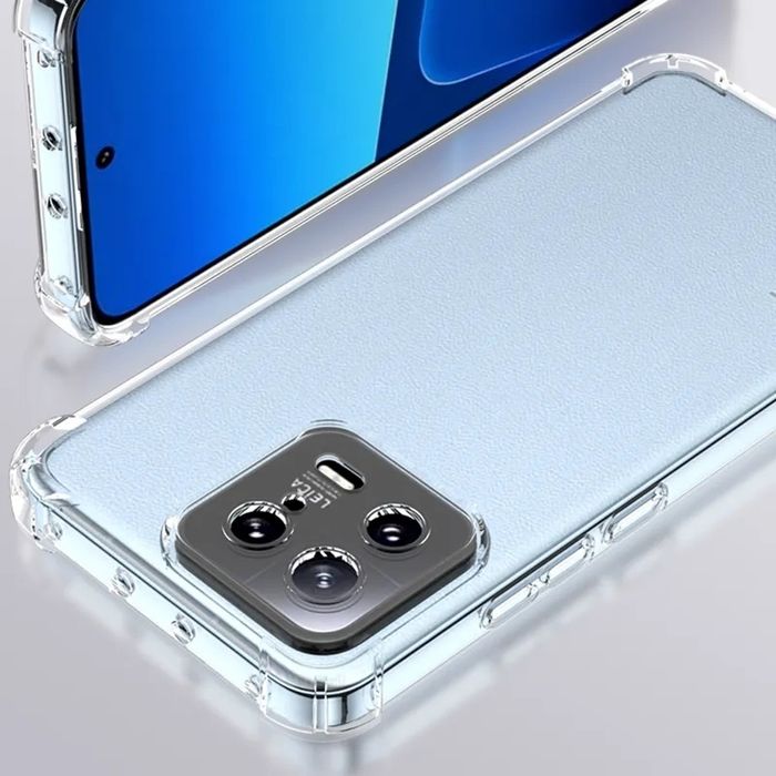Прозрачен Силиконов Удароустойчив Кейс за Xiaomi 13 / 13 Lite