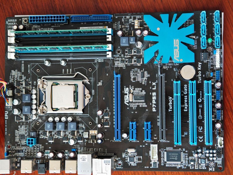 Комплект Intel Core i7-870 + ASUS P7P55 LX + 16GB DDR3