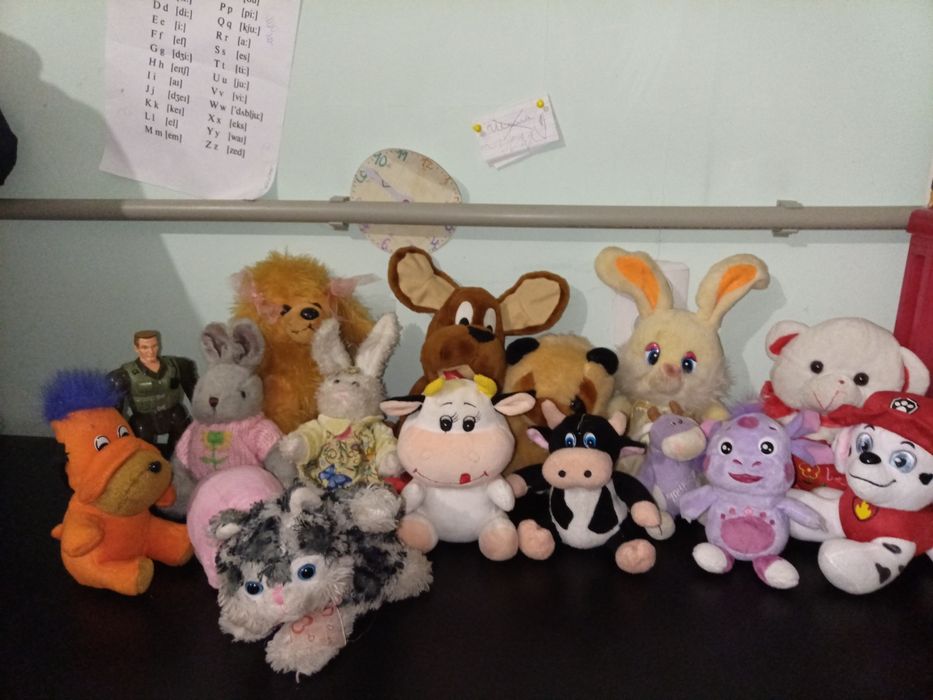 Мягкие игрушки. .