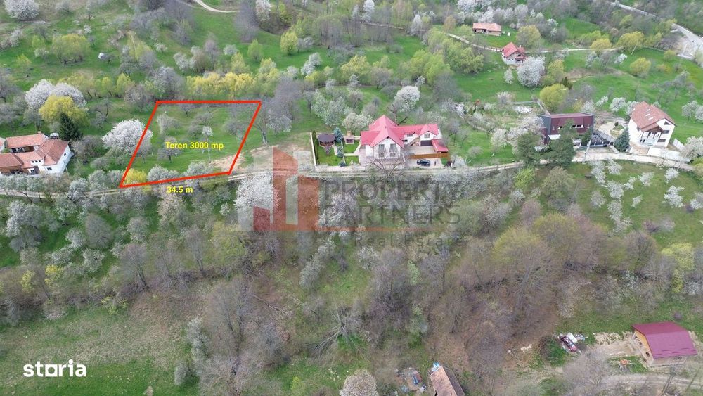 Teren Premium În Bran – Sohodol | 3000 Mp Cu Panoramă Excepțională