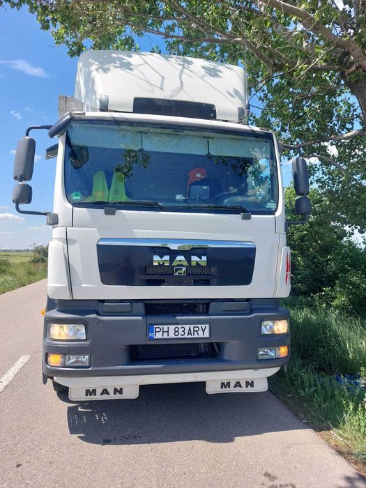 MAN 18.290 lift hidraulic sau schimb cu camioneta 3,5 tone