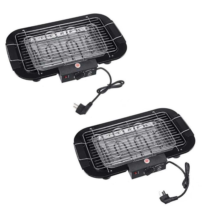 Электрический гриль-барбекю мангал кебаб 2000w barbeque grill pl5