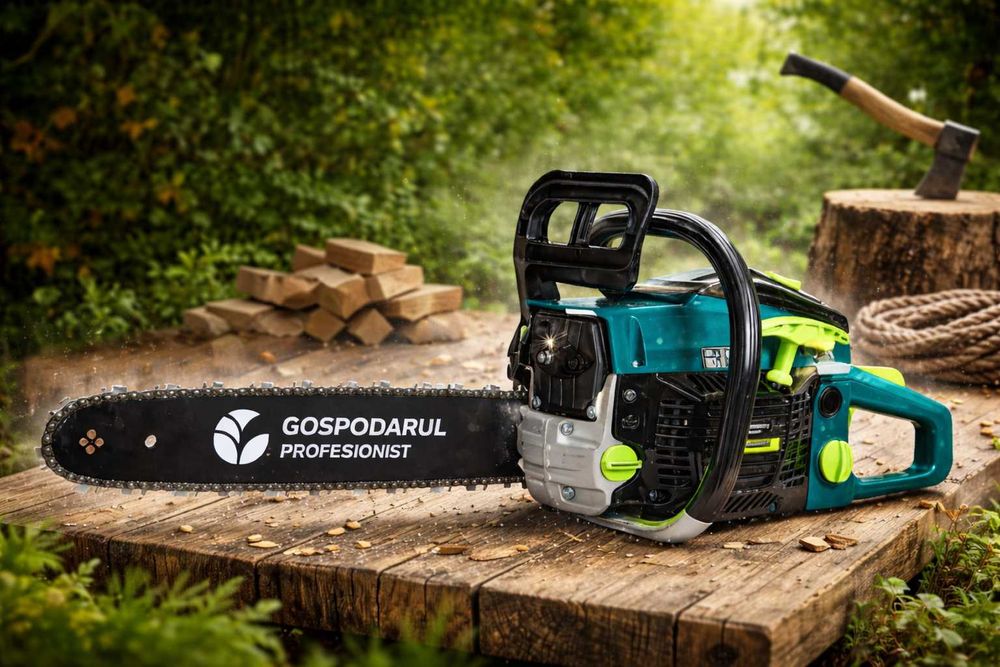 Drujba pe benzina Gospodarul Profesionist GP-5200 .