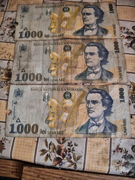 Bagnote 1000 ân stare veche