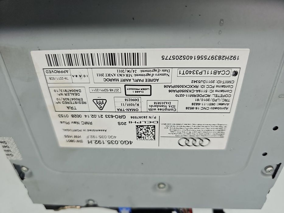 Unitate multimedia AUDI A6 (4G2, C7) [Fabr 2012-2017] 4G0035192H