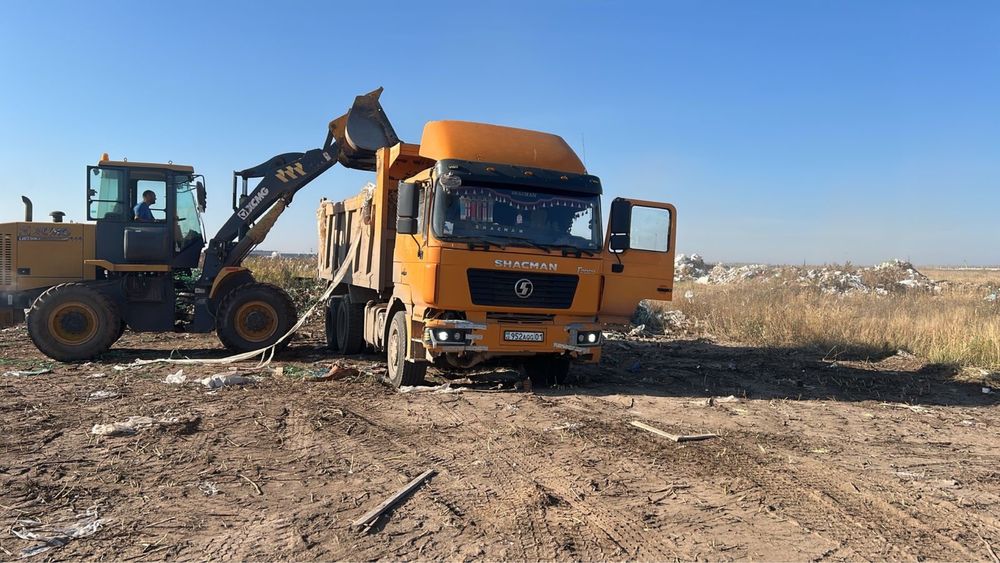 Услуги самосвала. Вывоз мусора/снега