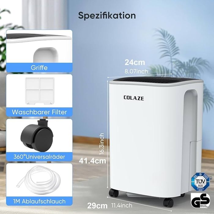 2в1Голям Компресорен Влагоабсорбатор 12л./24ч.за влага.мухал и др.