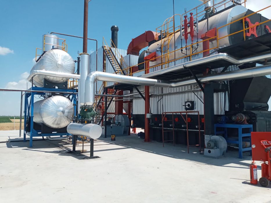 Паровой котёл на твёрдом топливе (уголь, биомасса)