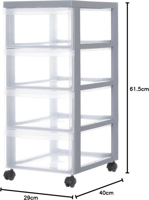 Чекмеджета за съхранение,  29х40х61,5см, шкаф органайзер за съхранение