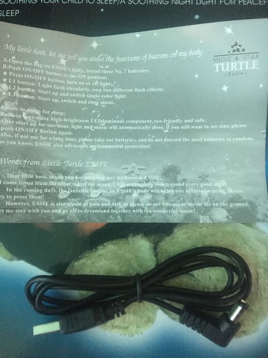 Lampa de veghe broscuta proiector cu lumini colorate