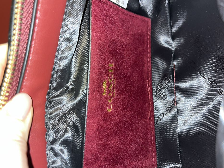 Geanta COACH noua  cu curea de piele