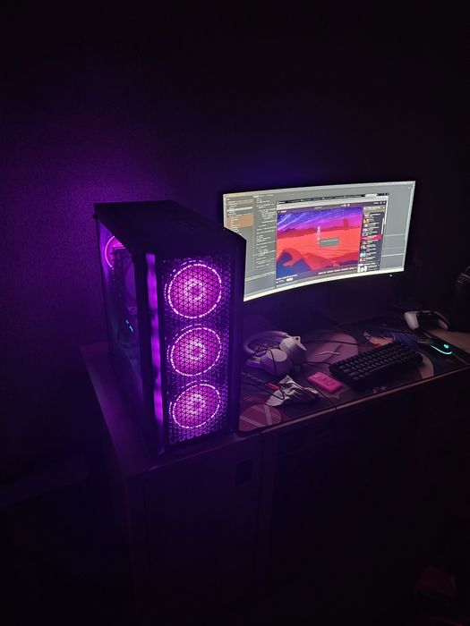 Продам игровой компьютер RTX 5070 TI + 7800X3D