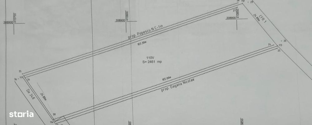 Teren intravilan, 2461 MP, comuna Carcea, zona Pelendava