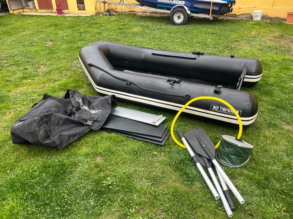 Barca gonflabila zodiac 3D marine cu toute accesorile