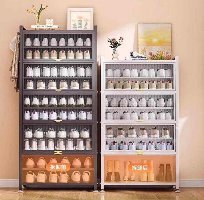 Шкаф для обуви с верхней дверцей – Toza va ixcham saqlash