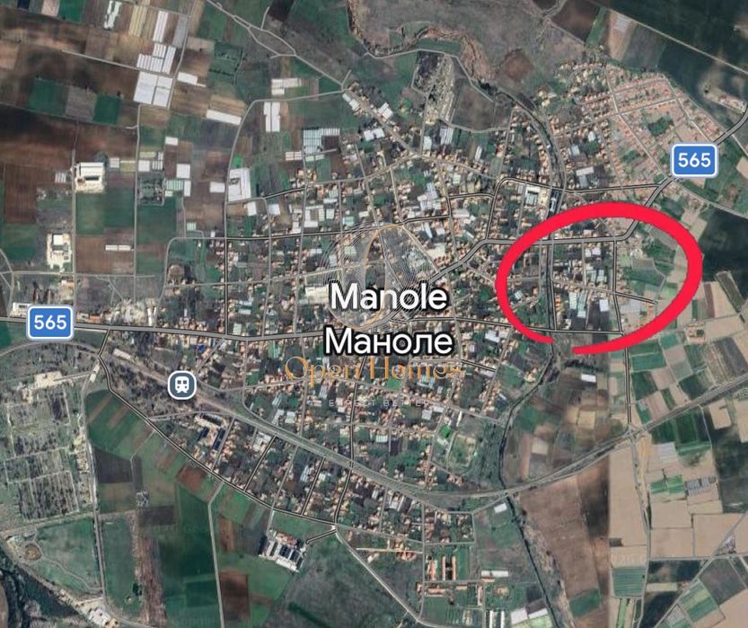 УПИ на асфалт, до ток и вода Маноле