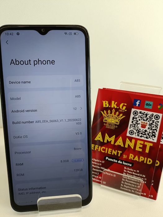 Blackview A85 128gb Amanet BKG