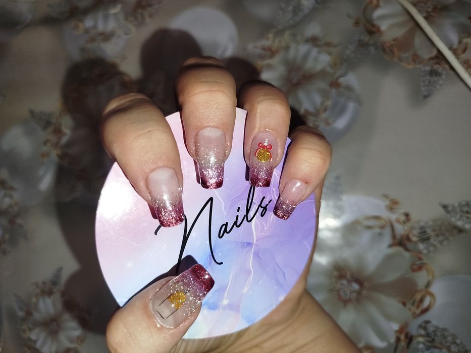 Маникюр 3000тг наращивание