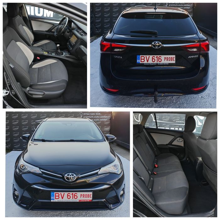 Toyota Avensis 2.0 D-4D 143 CP*GARANȚIE* Navi / 2016 / RATE /EURO 6