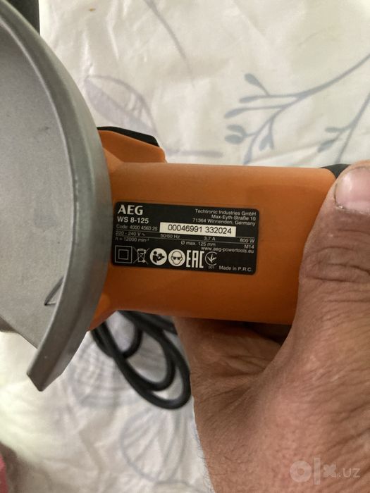 AEG WS 8-125 оригинал
