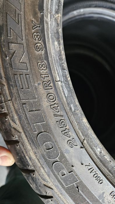 4бр гуми 245 40 18 бриджстоун