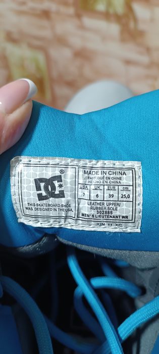 Ботинки фирмы DC 37 р Америка