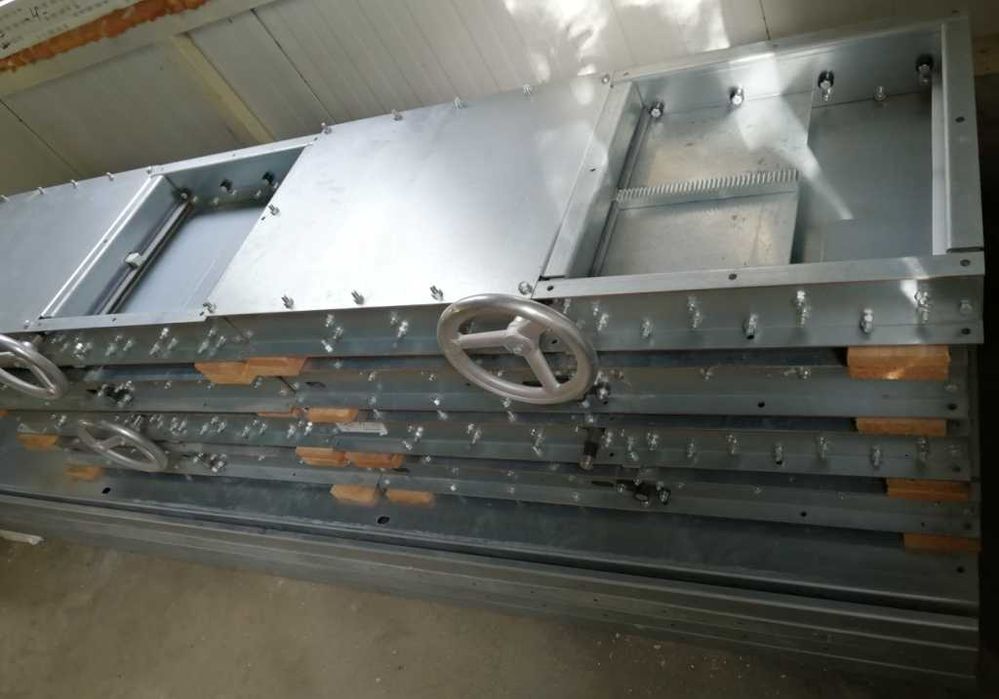 Петкус двупътна клапа и шибри Petkus за силози, бункери, разтоварища