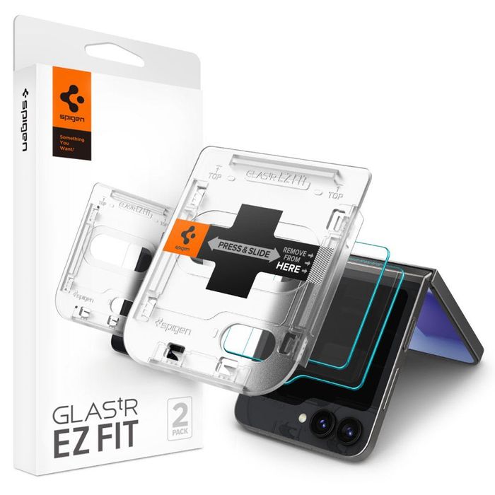Протектор за Външния Дисплей на SAMSUNG Z Flip 6, SPIGEN EZ FIT Glass