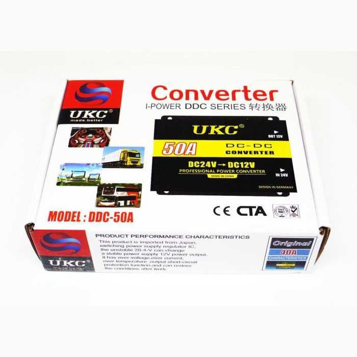 Конвертор на напрежение от 24V на 12V / 50A