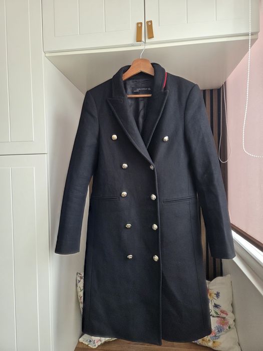 Palton Zara Women, masura S, 75%lana