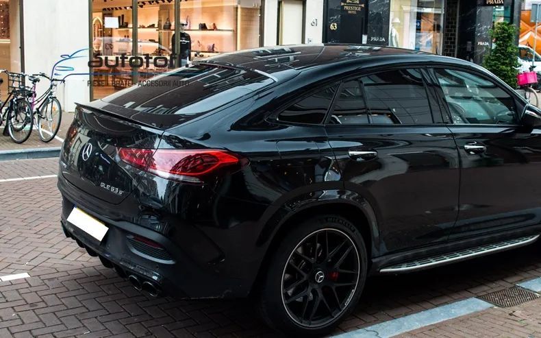 Difuzor 53AMG GLE Coupe C167 (2019+) Full negru lucios